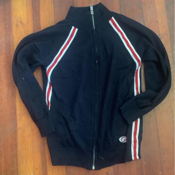 Gucci kids zip up cardigan